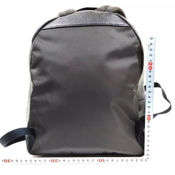 COACH Black Leather Backpack Bag main image 5